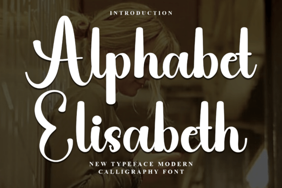 Alphabet Elisabeth: A Modern Script Font for Editors