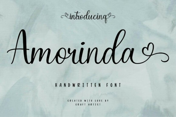 Amorinda: The Elegant Script Font for Campaigns