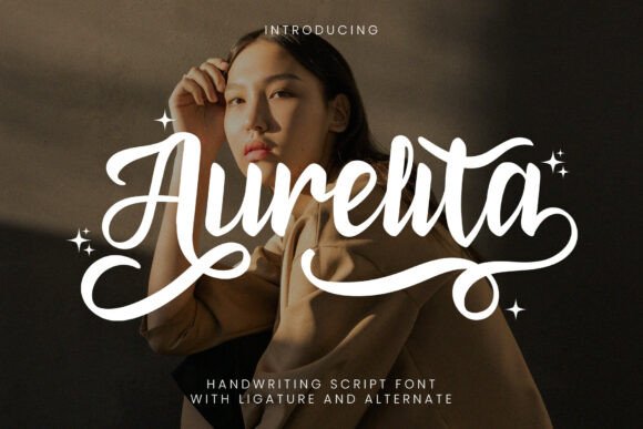 Aurelita: A Stylish Handwritten Script Font for Makers