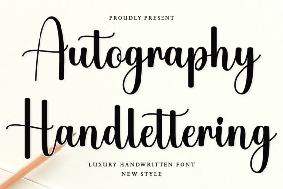 Autography Handlettering: The Luxury Script for Campaigns