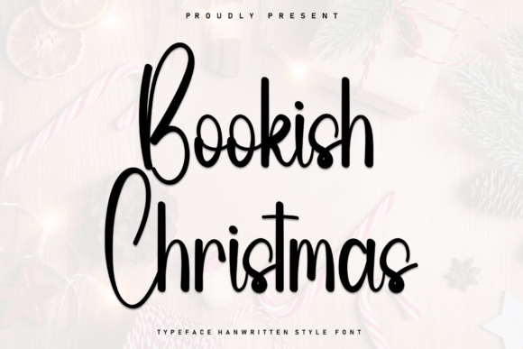 Bookish Christmas: A Cozy Holiday Script Font Review