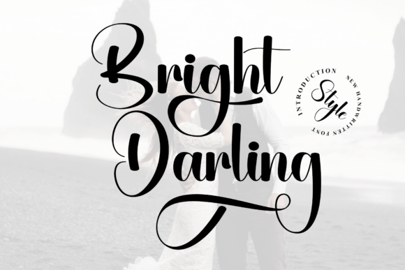 Bright Darling: The Modern Script Font for Campaigns