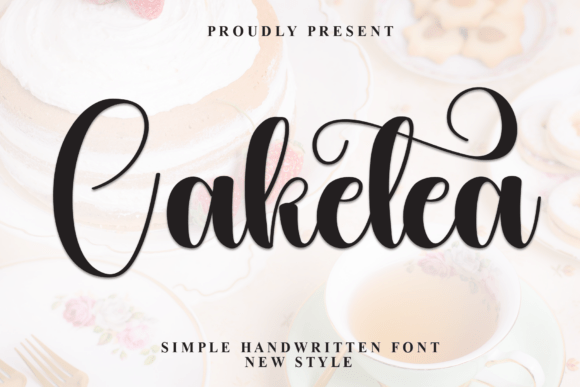 Caketea: A Stylish Script Font for Modern Web Design
