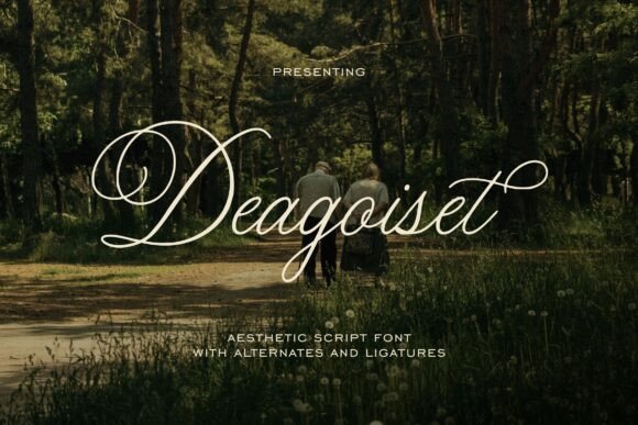 Deagoiset: A Modern Calligraphy Font for Makers