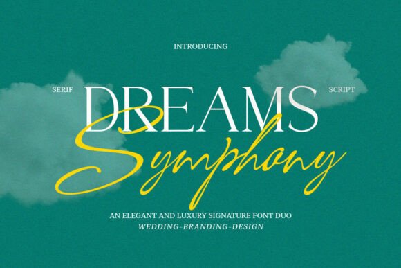 Dreams Symphony Duo: A Premium Script Font for Editors