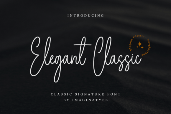 Elegant Classic Signature: A Timeless Script Font Review