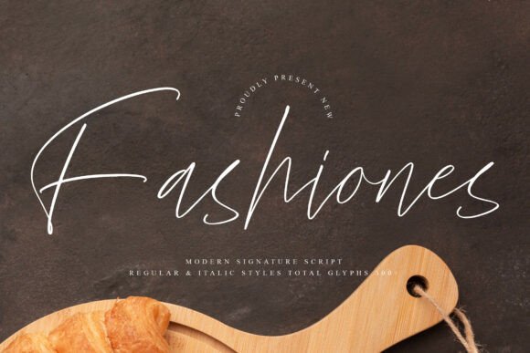Fashiones: A Modern Signature Script for Premium Web Design