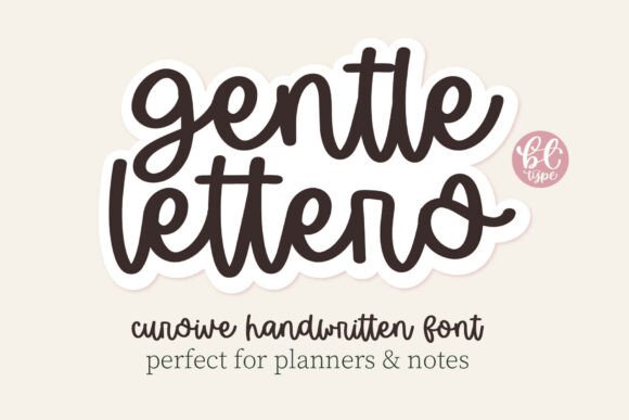 Gentle Letters: A Cozy Script Font for Branding