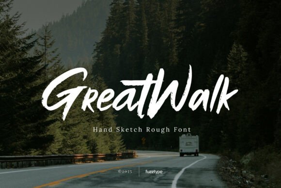 Greatwalk: A Bold Script Font for Authentic Branding