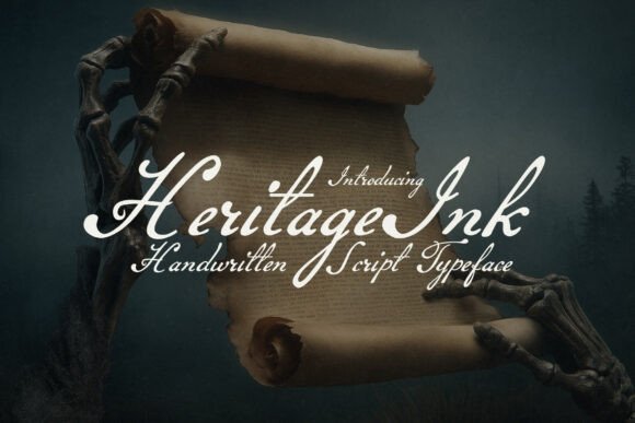 Heritage Ink: A Timeless Handwritten Script Font