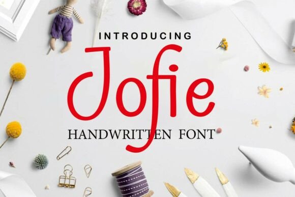 Jofie: A Delicate Script Font for Editorial Elegance