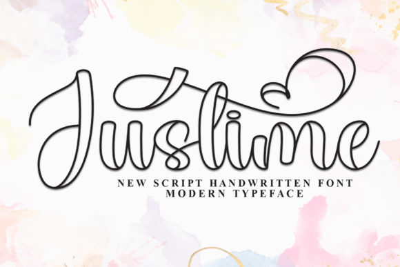 Justime: A Stylish Script Font for Elegant Branding