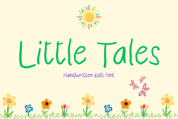 Little Tales: The Storybook Font for Campaigns