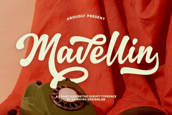 Mavellin: A Retro Script for Elegant Editorial Design