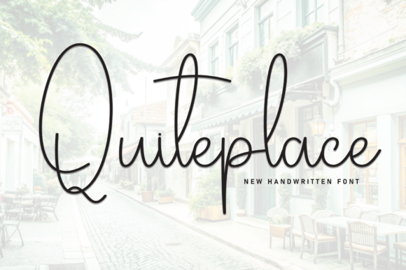 Quiteplace: A Stylish Script Font for Modern Web Design
