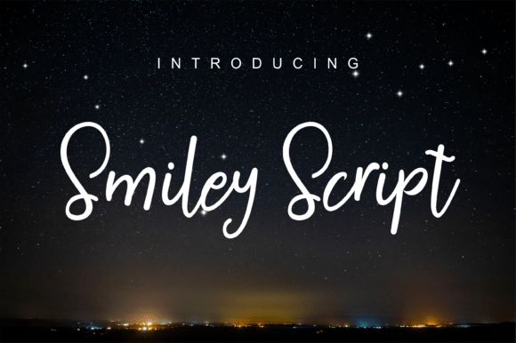 Smileyscript: A Warm Handwritten Font for Makers