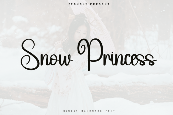 Snow Princess: A Stylish Script Font for Modern Campaigns