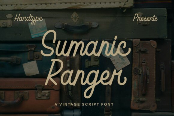 Sumanic Ranger: Vintage Script Font for Crafters