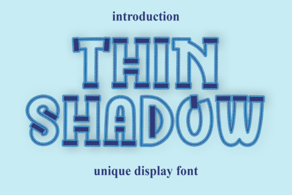 Thin Shadow: A Luxurious Script Font for Brands