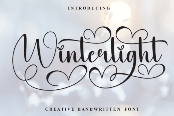 Winterlight: A Stylish Script Font for Modern Web Design